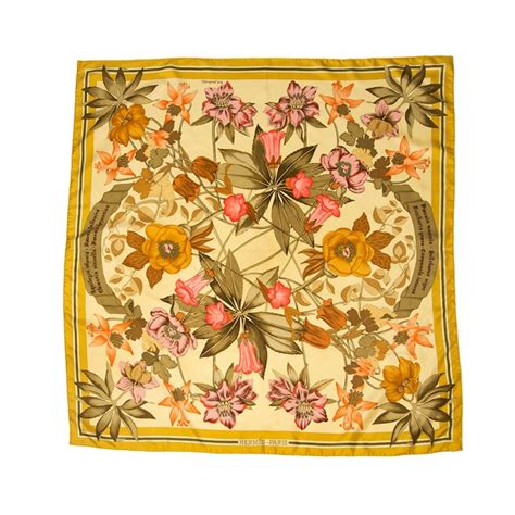 hermes floral silk scarf|Hermes scarf clearance.